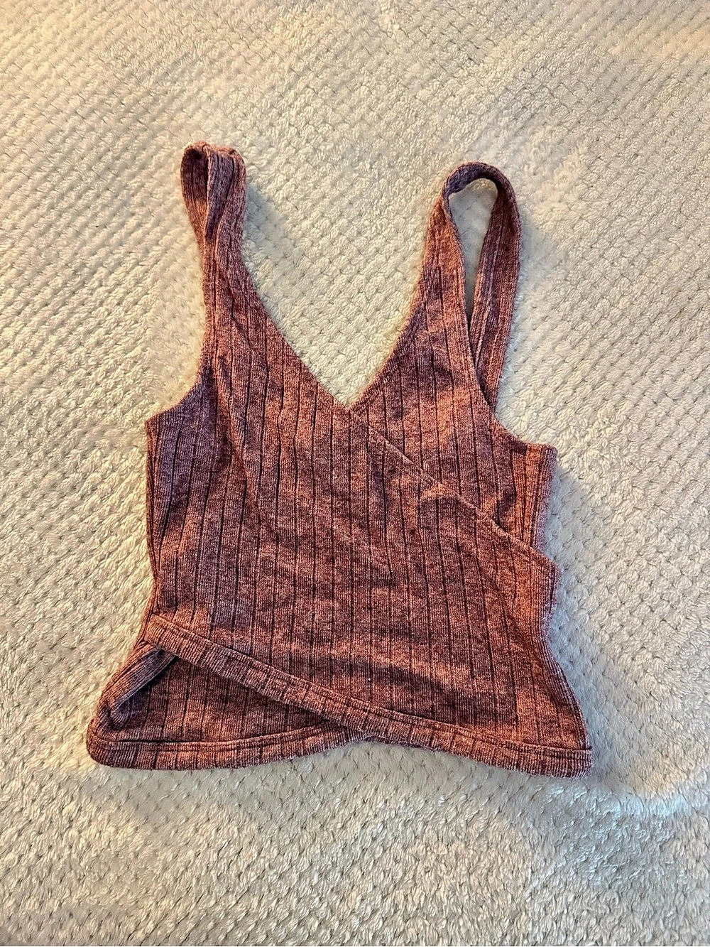 Forever 21 Ribbed Tank Top in Pink Size Medium